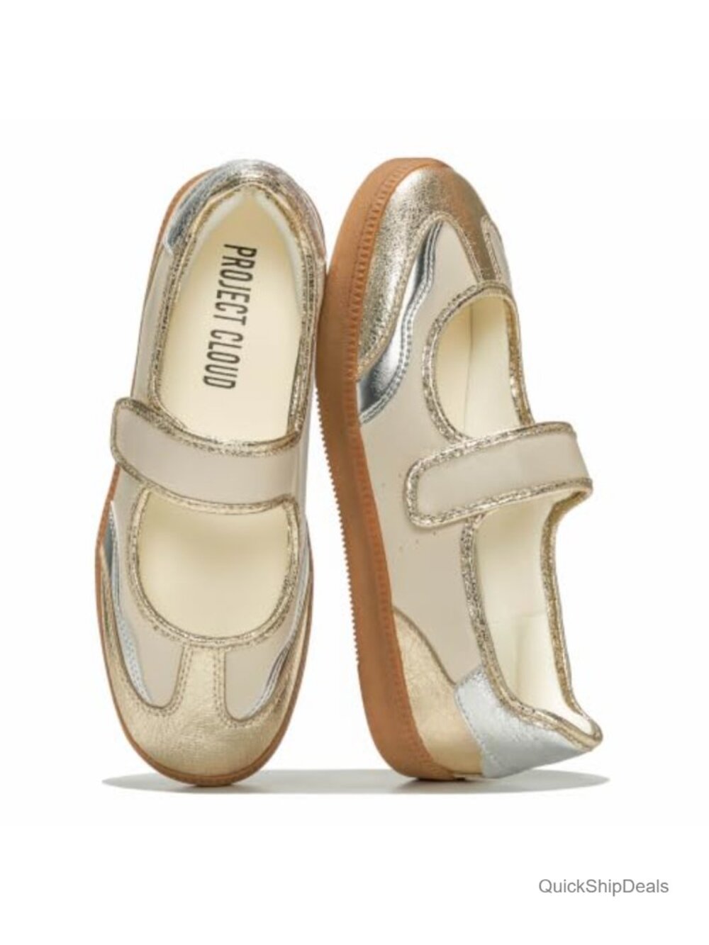 Mary Jane Flats Women Comfortable Non Slip Slip On Fashion Sneakers